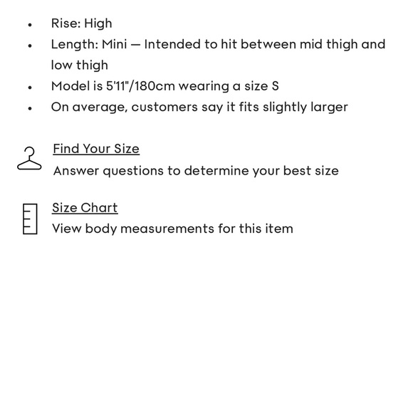 NWOT aritzia Wilfred high rise tiered mini skirt - Picture 11 of 11